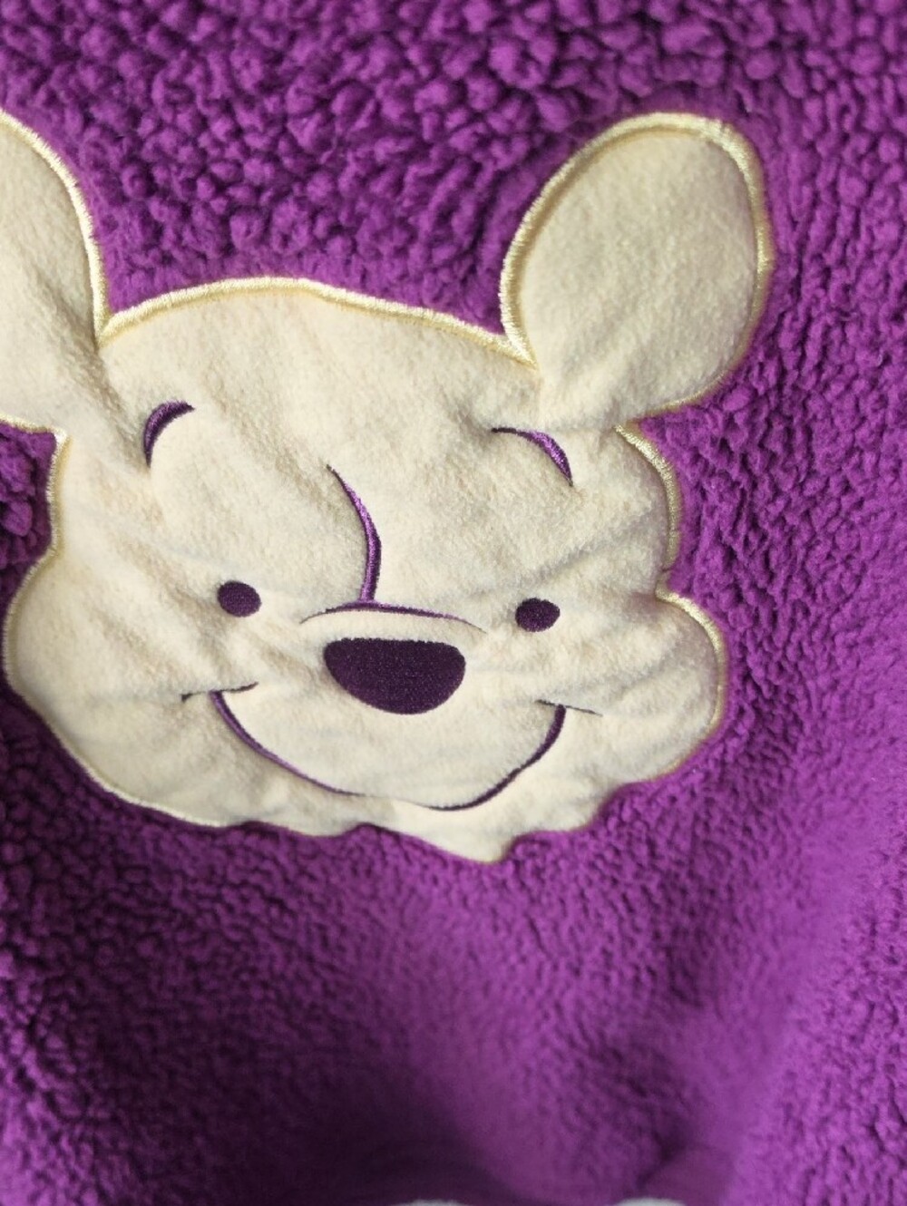 Disney Purple Whinnie The Pooh Sherpa Pullover - Picture 2 of 4
